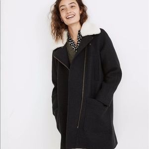 Madewell Eldridge Zip Coat in Insuluxe Fabric - NWT!